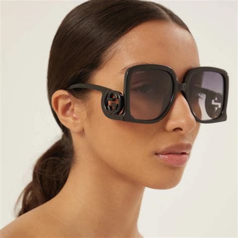 gg1326s gucci sunglasses women|Gucci oversized square sunglasses.